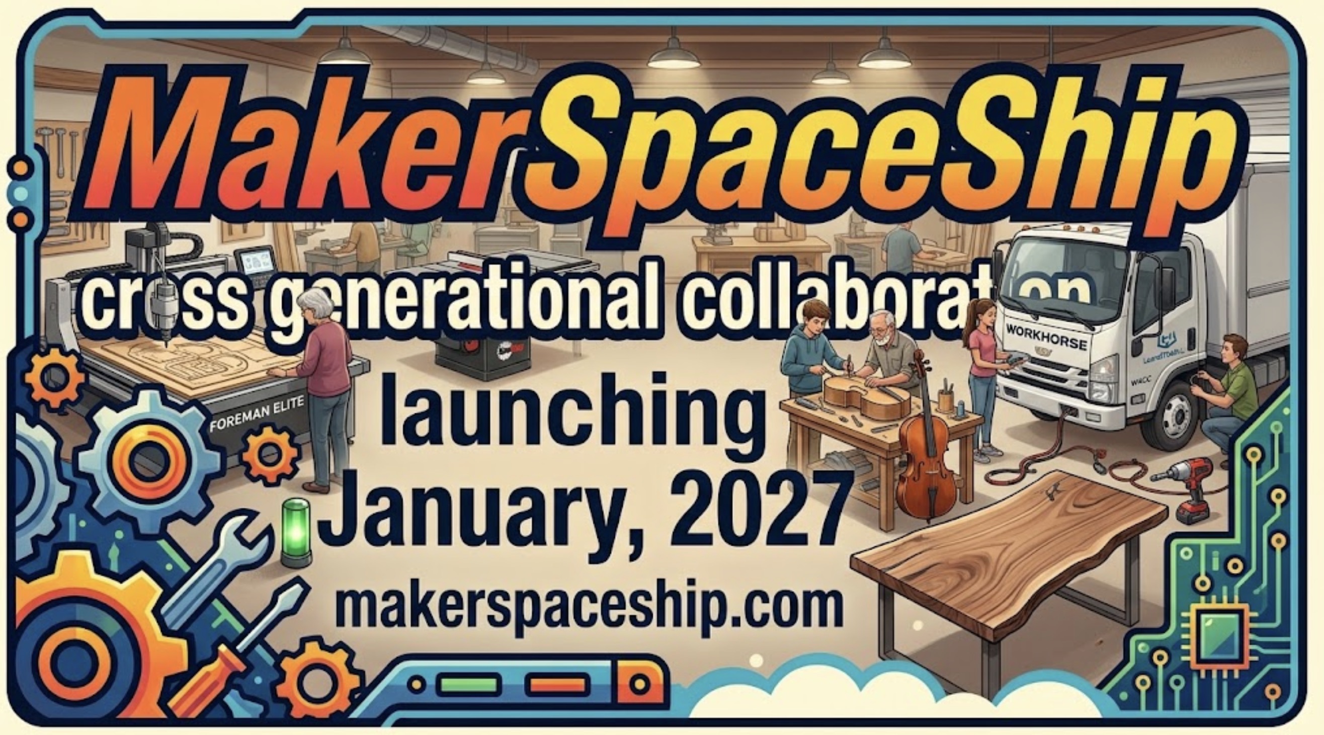 MakerSpaceShip banner